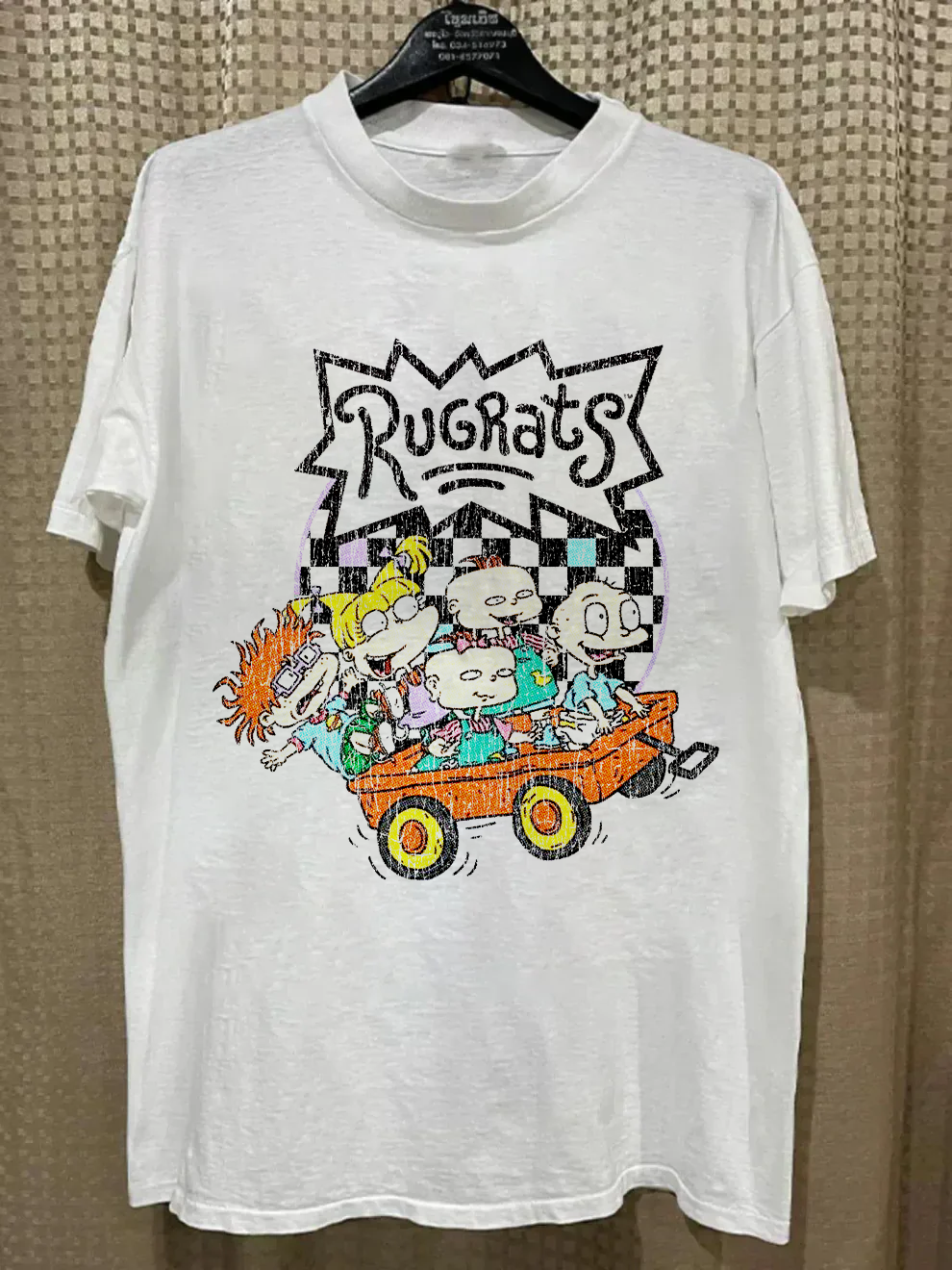 Rugrats Wagon White Tee product image 1