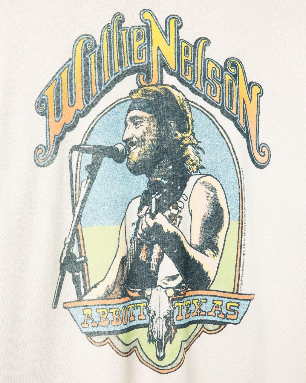 Willie Nelson Abbott Texas Vintage Tee product image 4