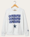 Dallas Cowboys Repeat Bling Flea Market Crew Fleece product image 1