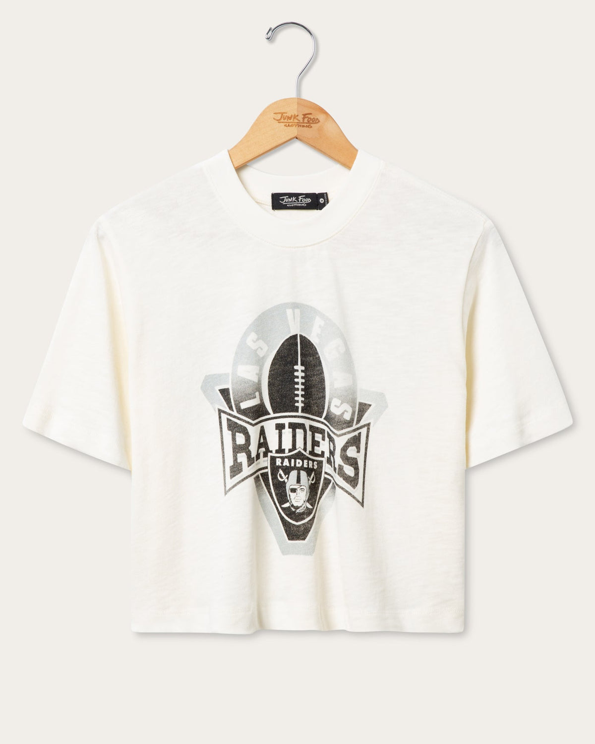 Women's Las Vegas Raiders Mock Neck Crop Tee product image 1