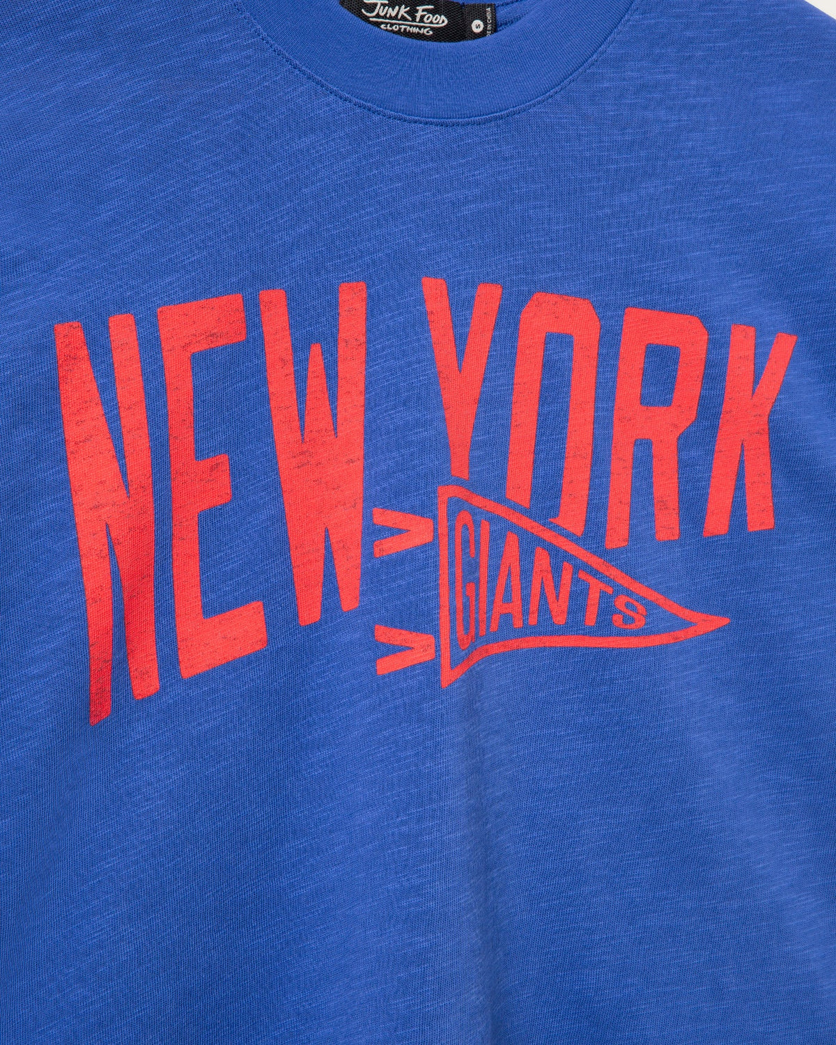 Women's New York Giants Dual Threat Mock Neck Crop Tee product image 3