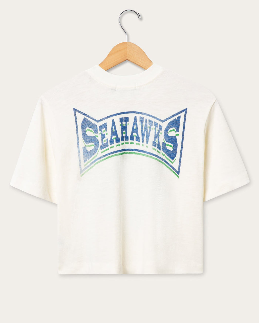Women's Seattle Seahawks Mock Neck Crop Tee product image 2