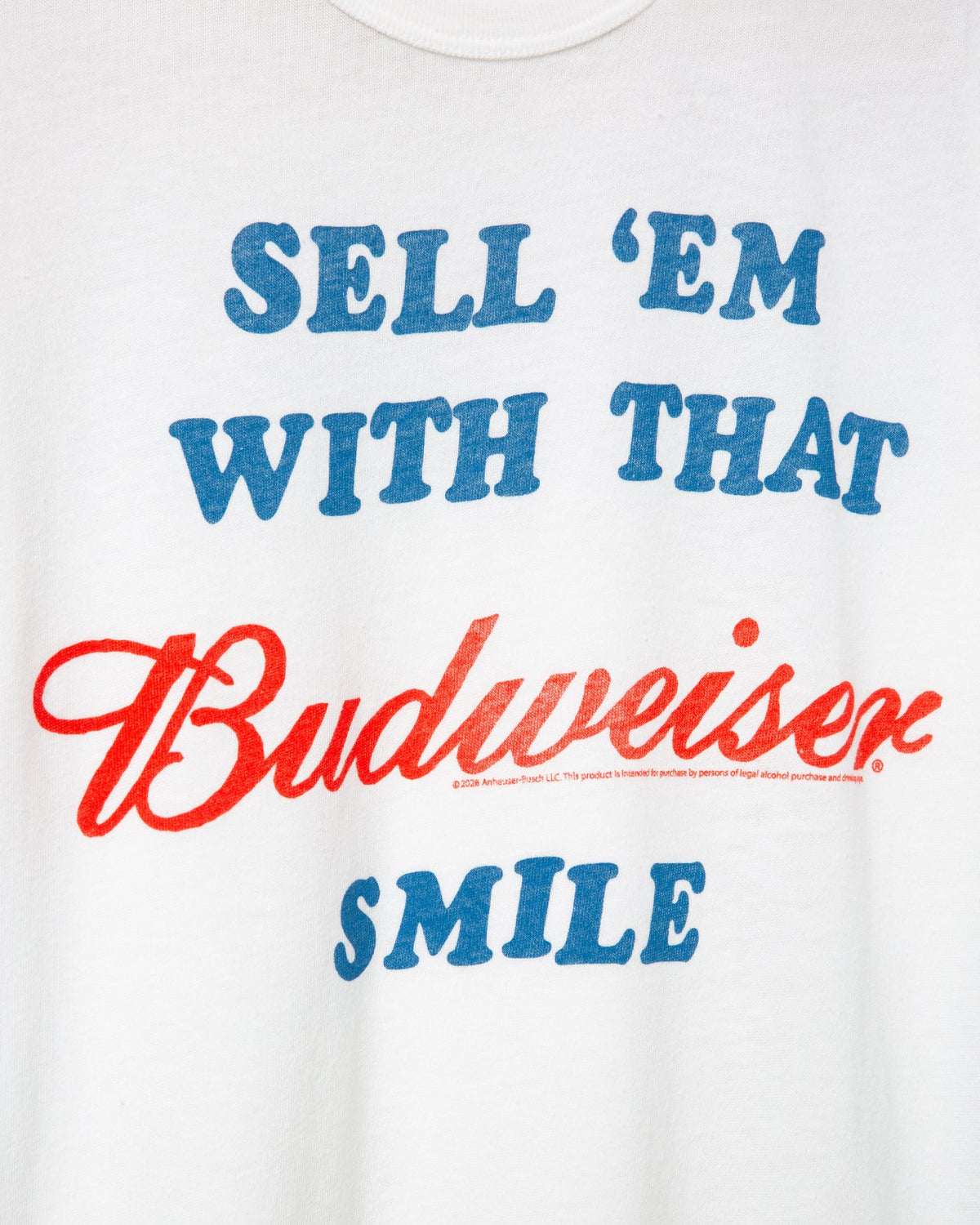 Women's Sell 'Em With That Budweiser Smile Original Tee product image 4
