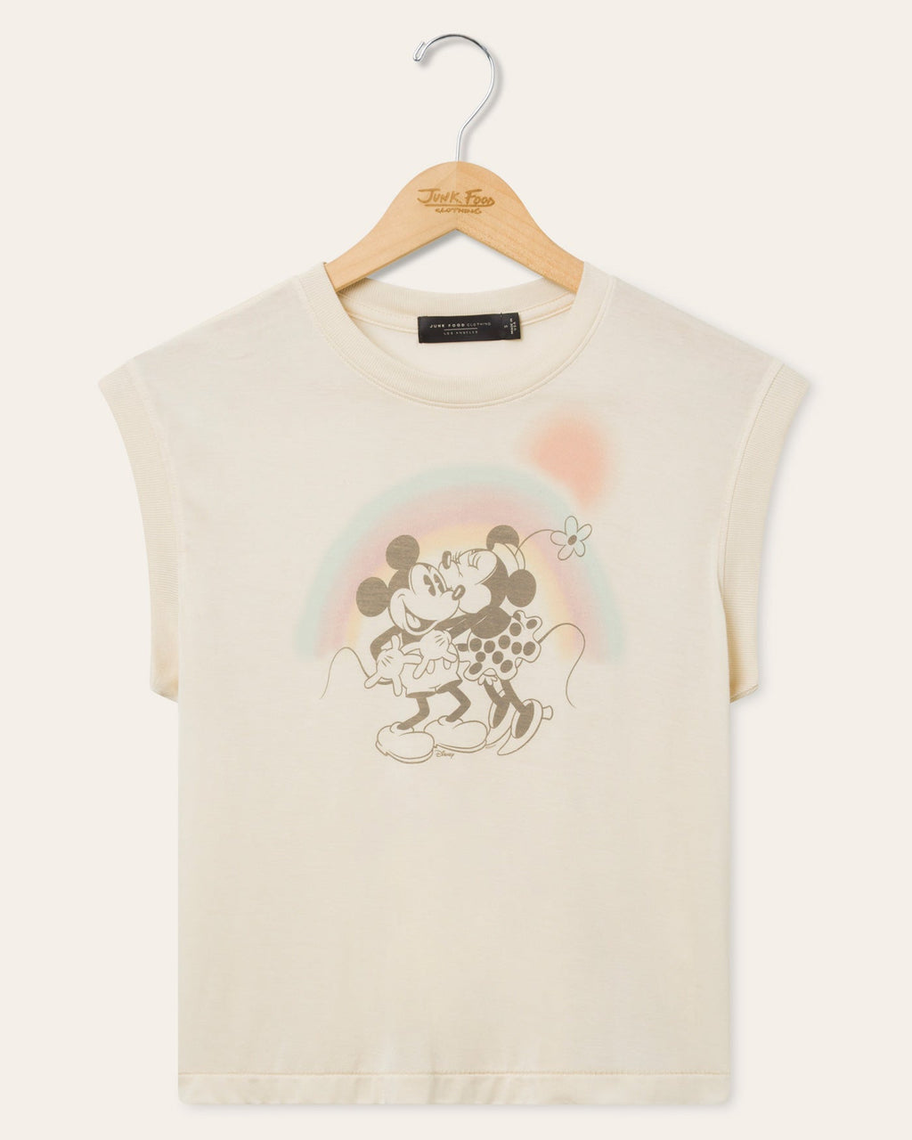 Women's Mickey and Minnie Kiss Vintage Tissue Tank product image 1