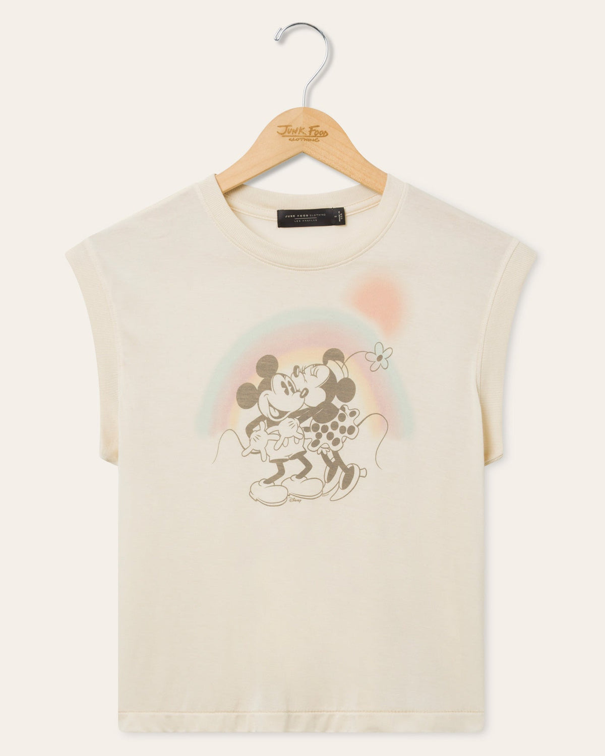 Women's Mickey and Minnie Kiss Vintage Tissue Tank product image 1