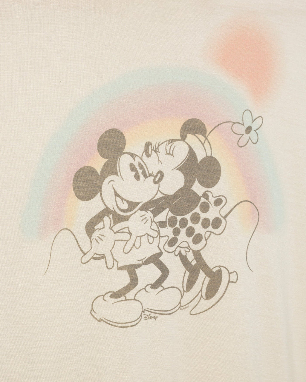 Women's Mickey and Minnie Kiss Vintage Tissue Tank product image 3