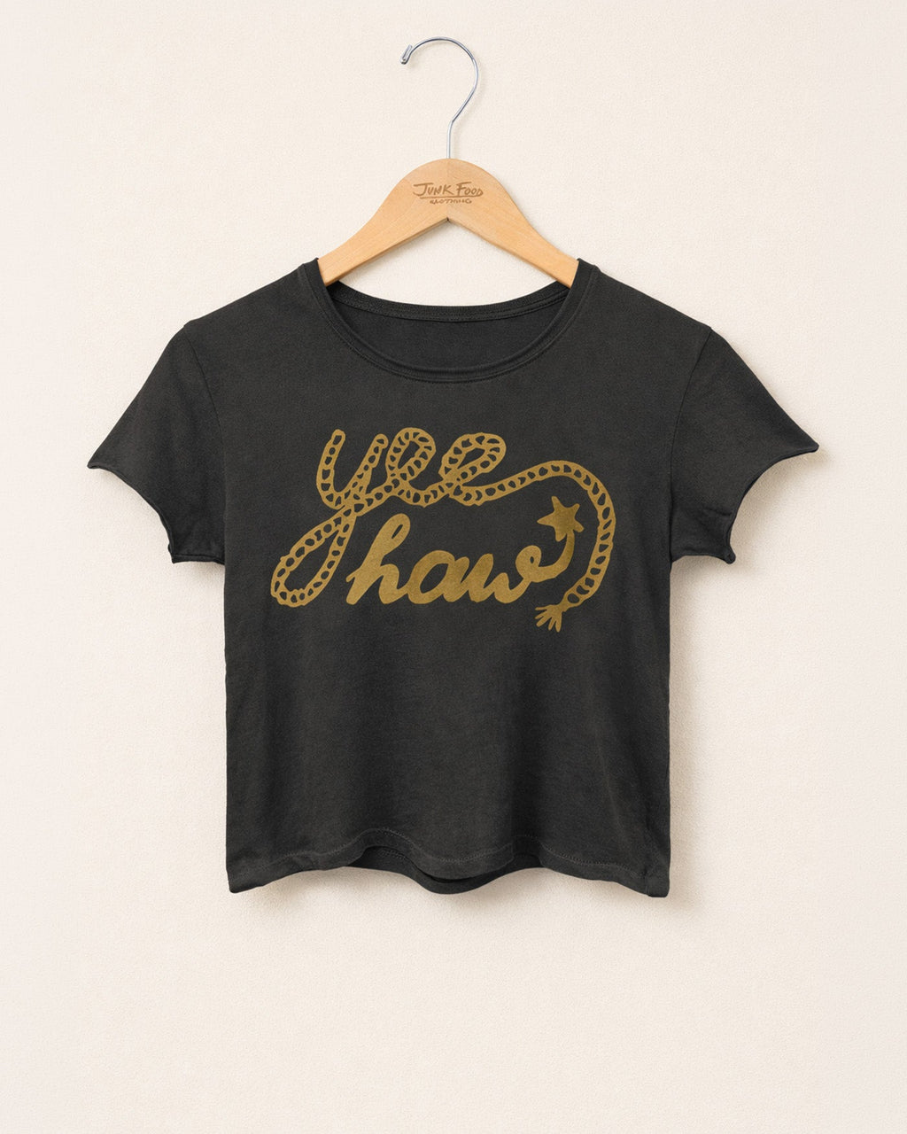 Women's Yeehaw Vintage Baby Tee product image 1