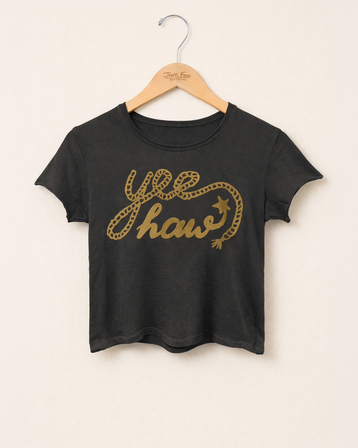 Women's Yeehaw Vintage Baby Tee product image 1