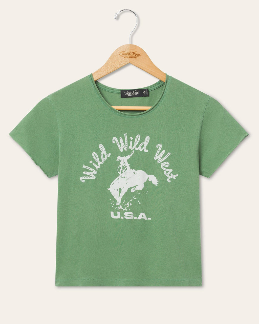 Women's Wild West Vintage Baby Tee product image 1