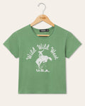 Women's Wild West Vintage Baby Tee product image 1