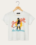 Women's Joan Jett Bad Reputation Vintage Baby Tee product image 1