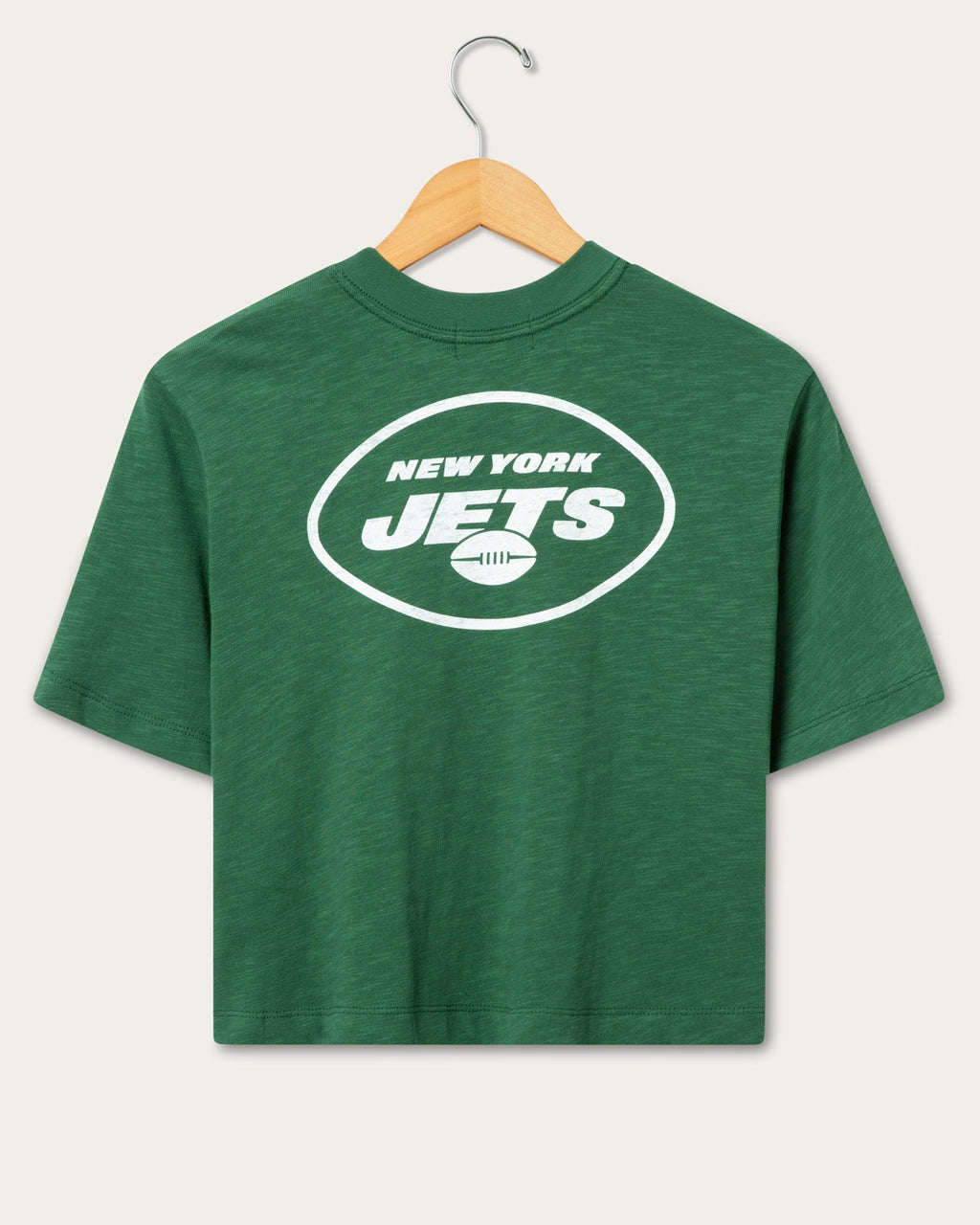 Women's New York Jets Dual Threat Mock Neck Crop Tee product image 2