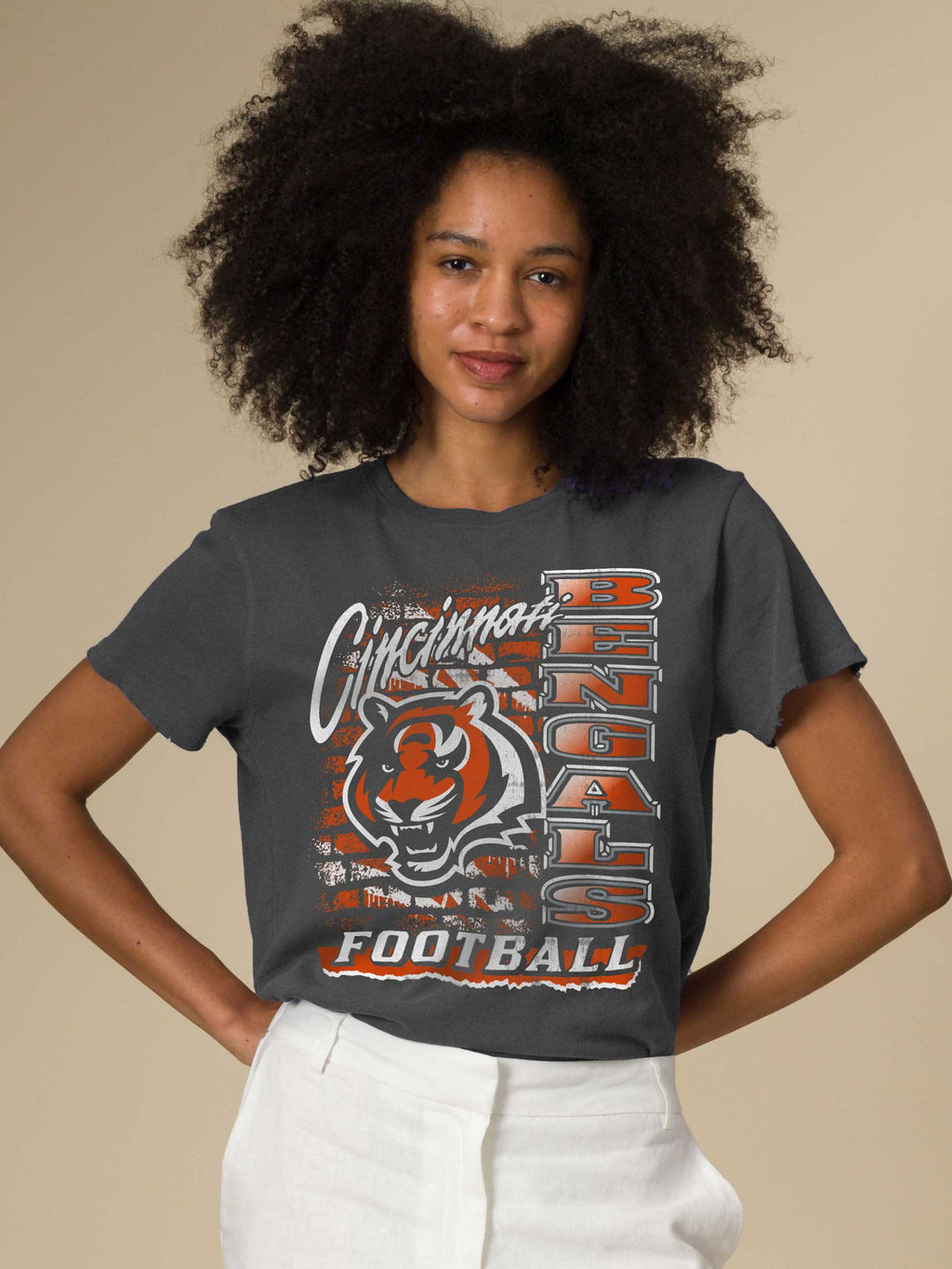 Women's Cincinnati Bengals Brick Vintage Tee product image 3