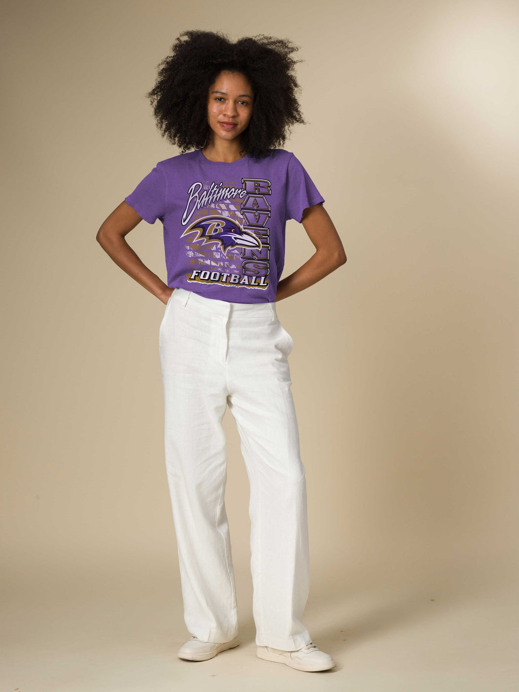 Women's Baltimore Ravens Brick Vintage Tee product image 2