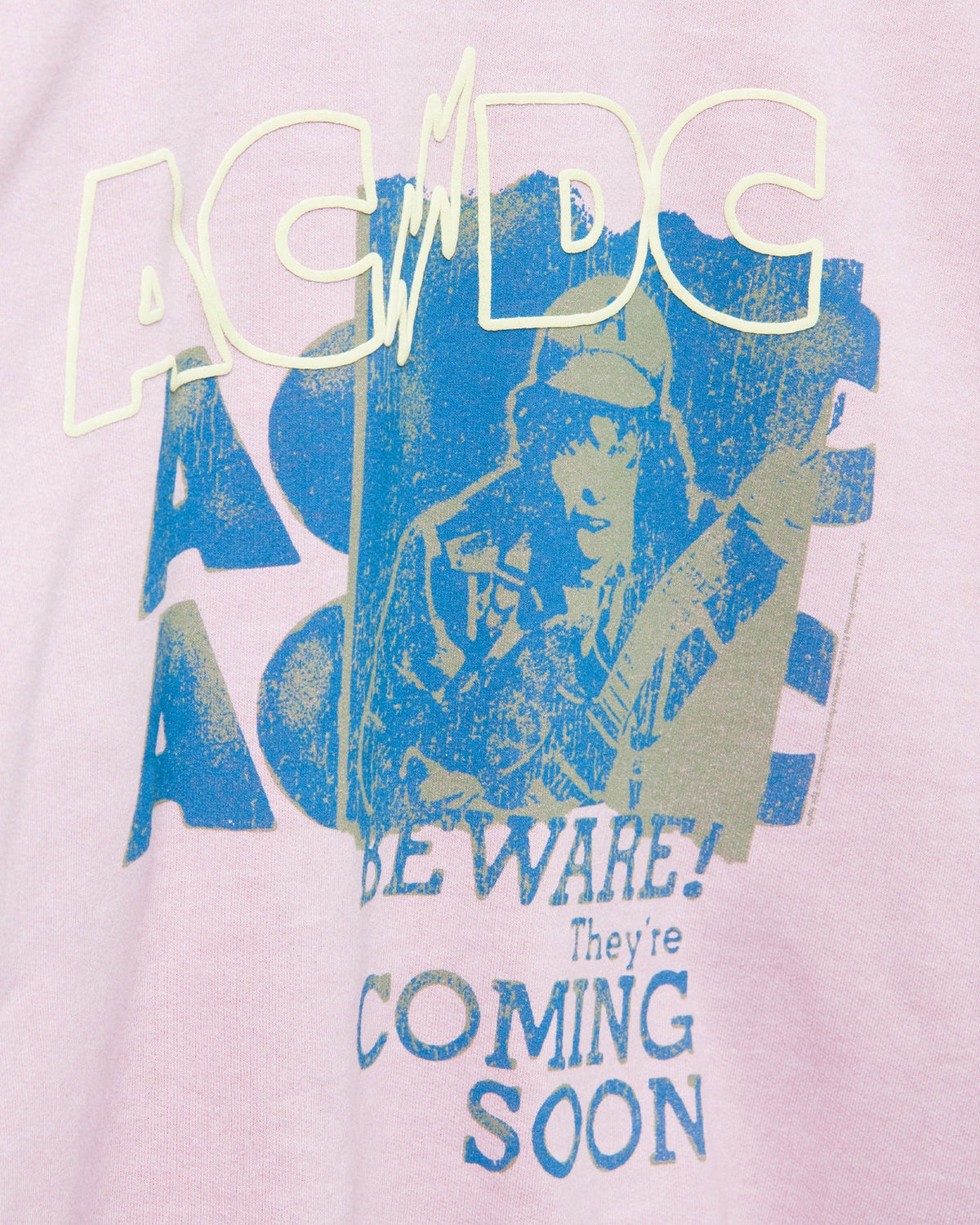 Unisex AC/DC Beware Flea Market Fleece product image 3