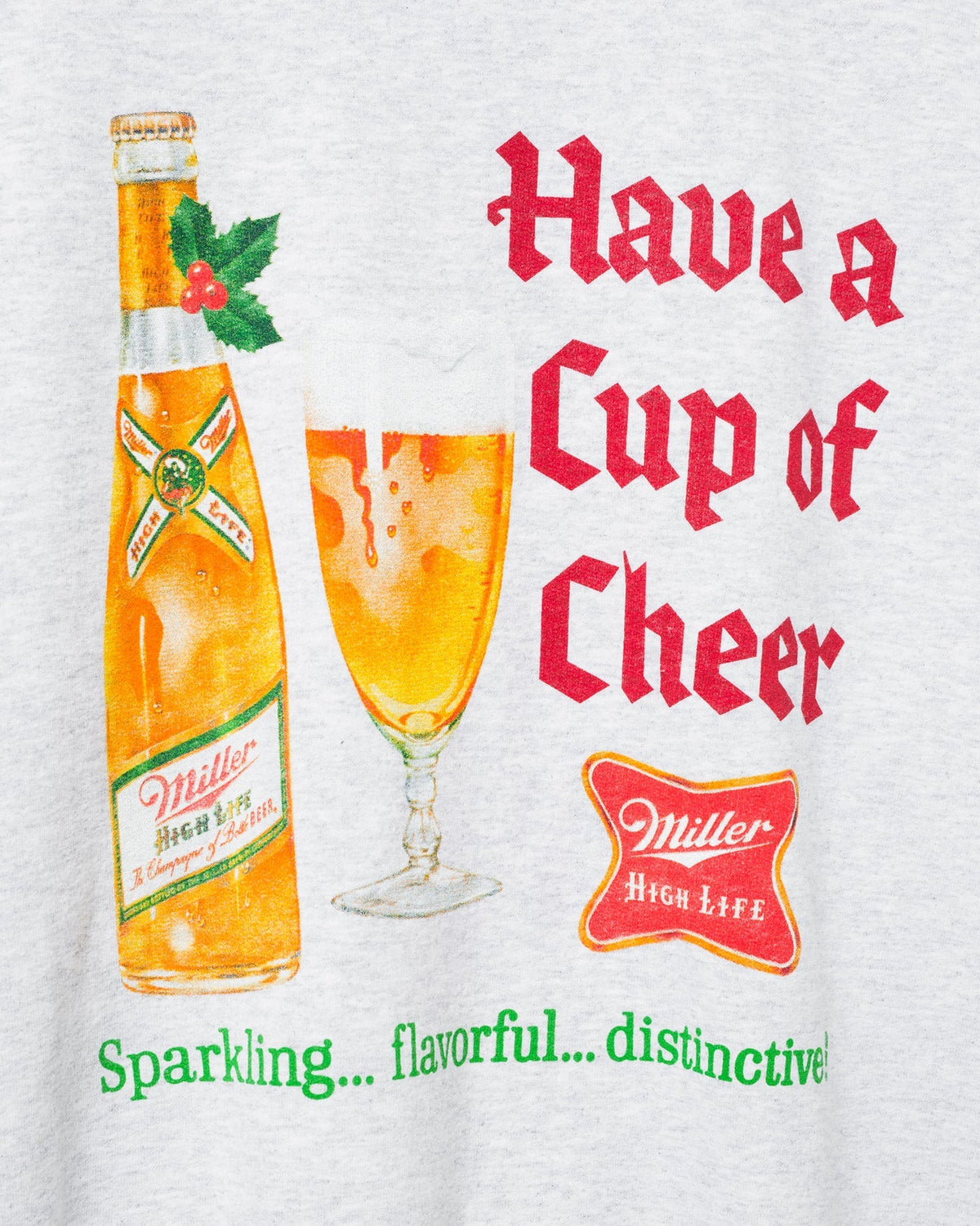 Miller High Life Have a Cup of Cheer Flea Market Fleece