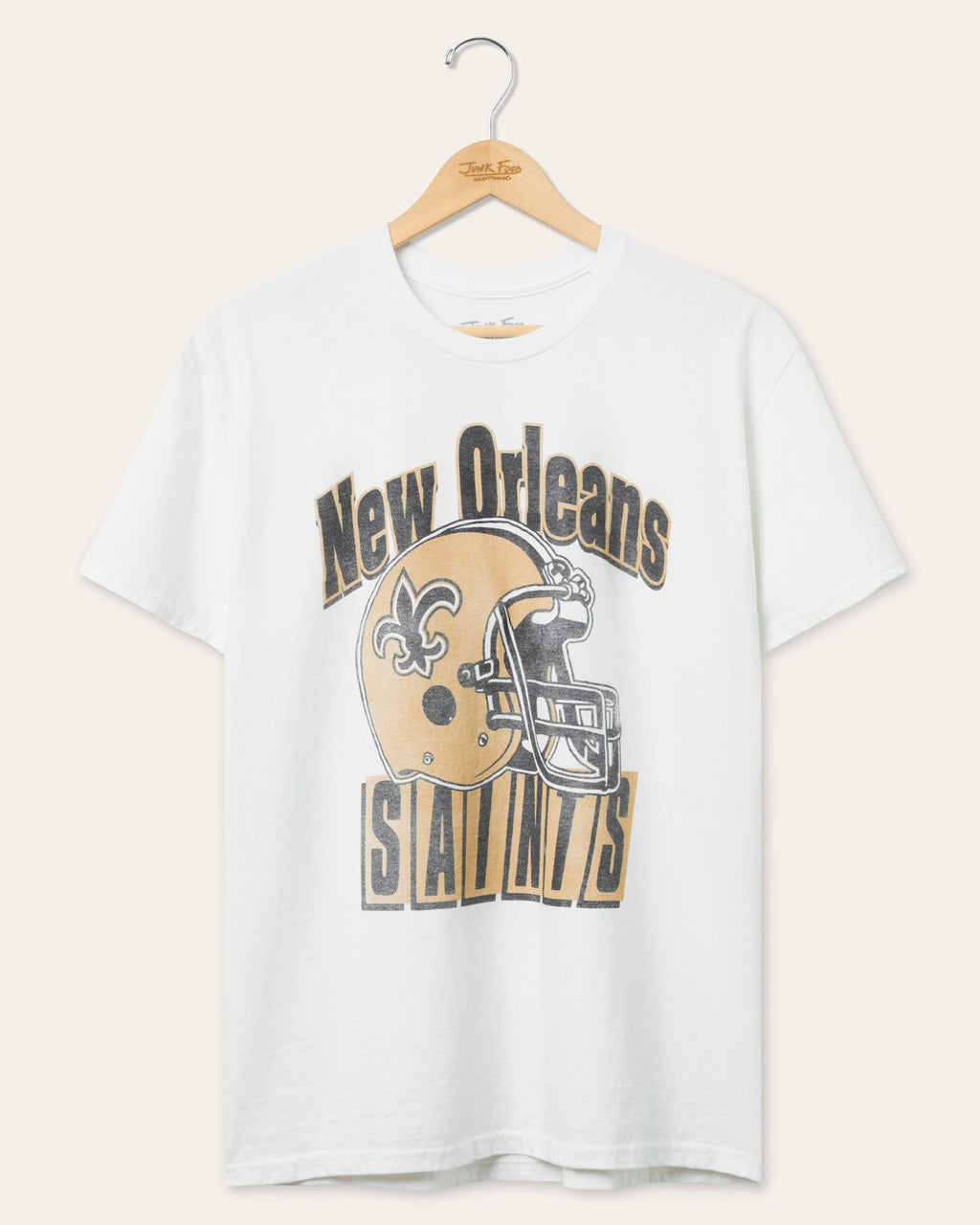 New Orleans Saints Throwback Helmet Flea Market Tee product image 1