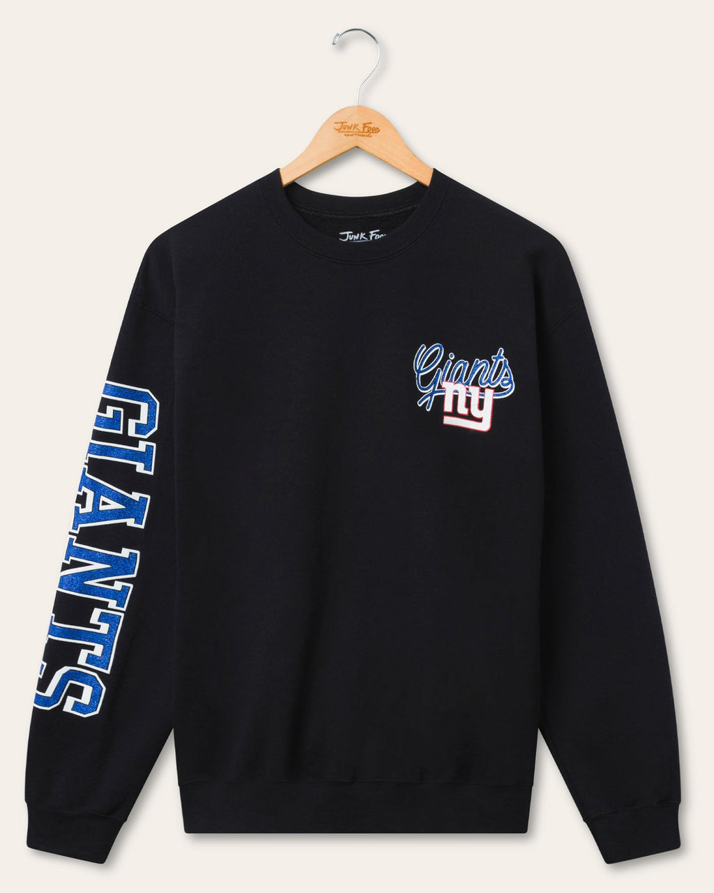 New York Giants Glitter Flea Market Crew Fleece product image 1