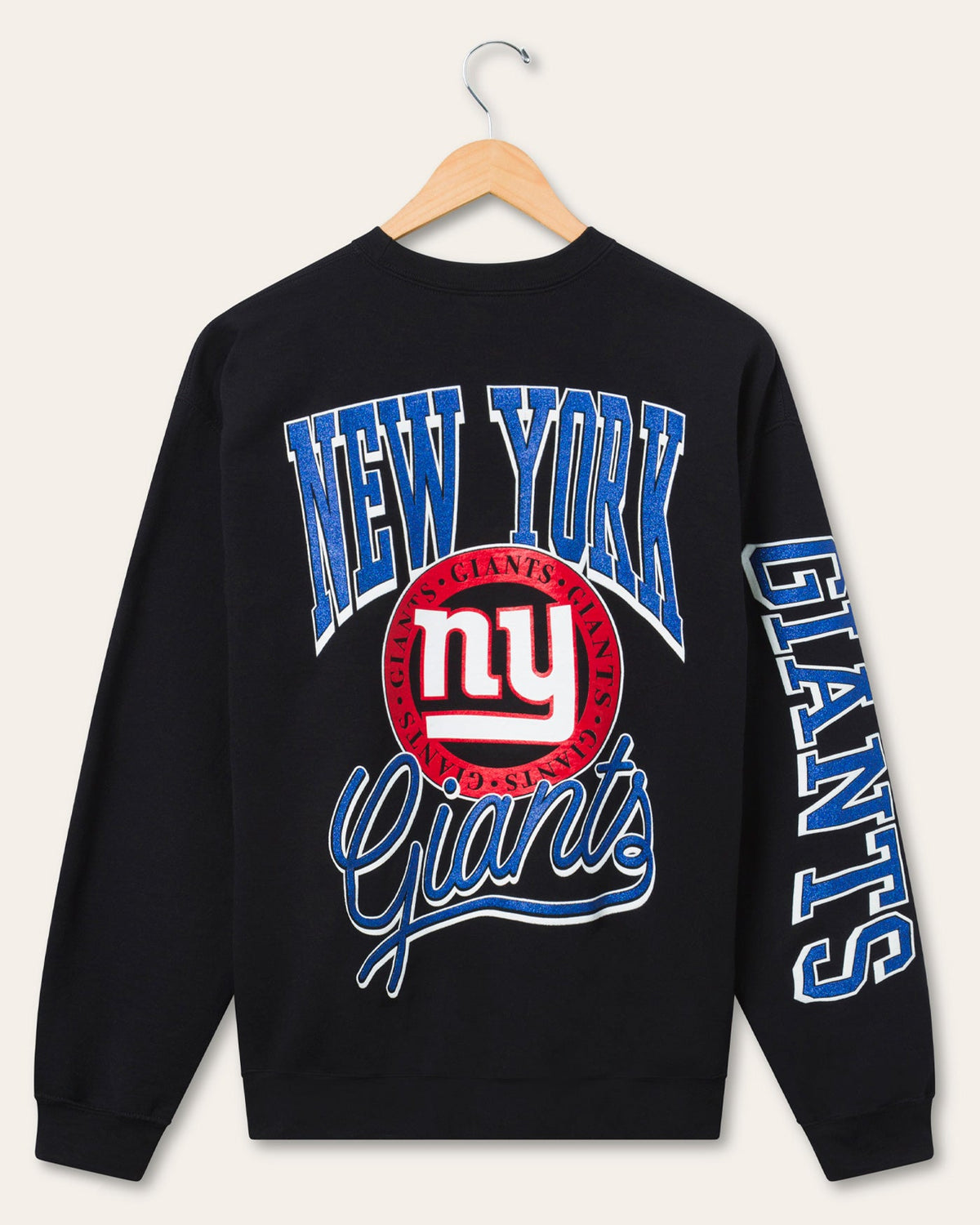 New York Giants Glitter Flea Market Crew Fleece product image 2