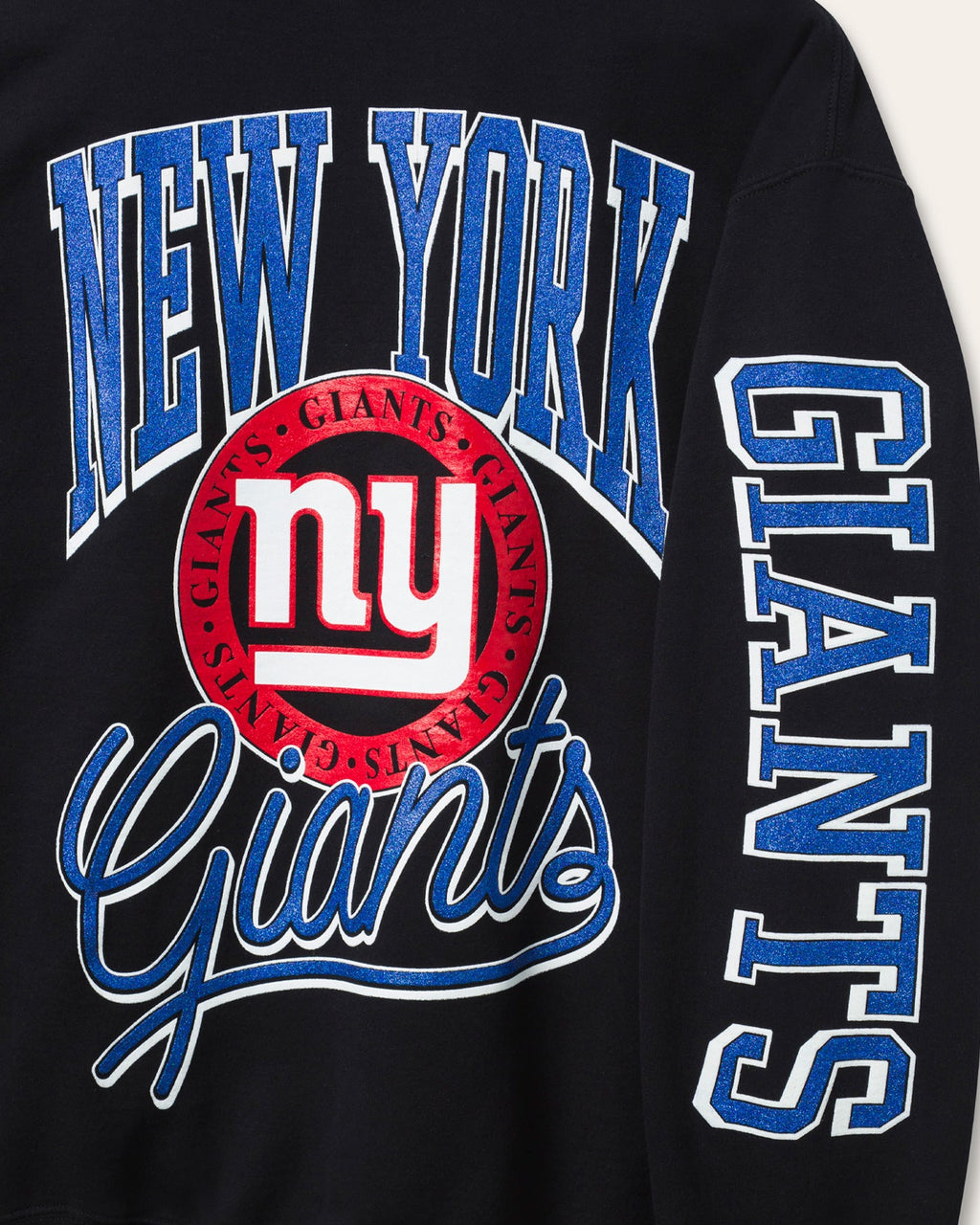New York Giants Glitter Flea Market Crew Fleece product image 3