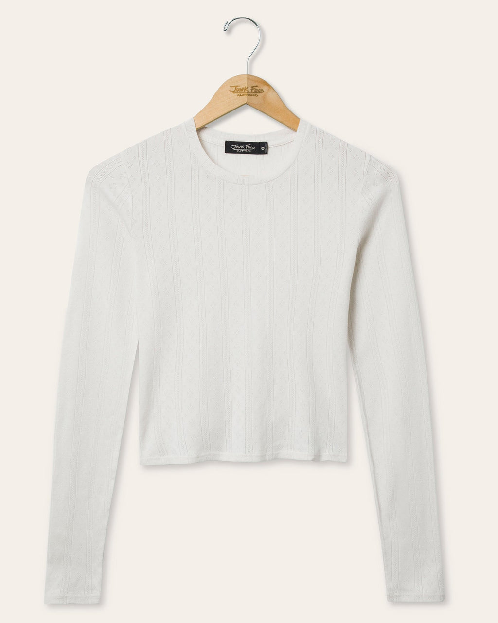 Women's Pointelle Knit Long Sleeve product image 1