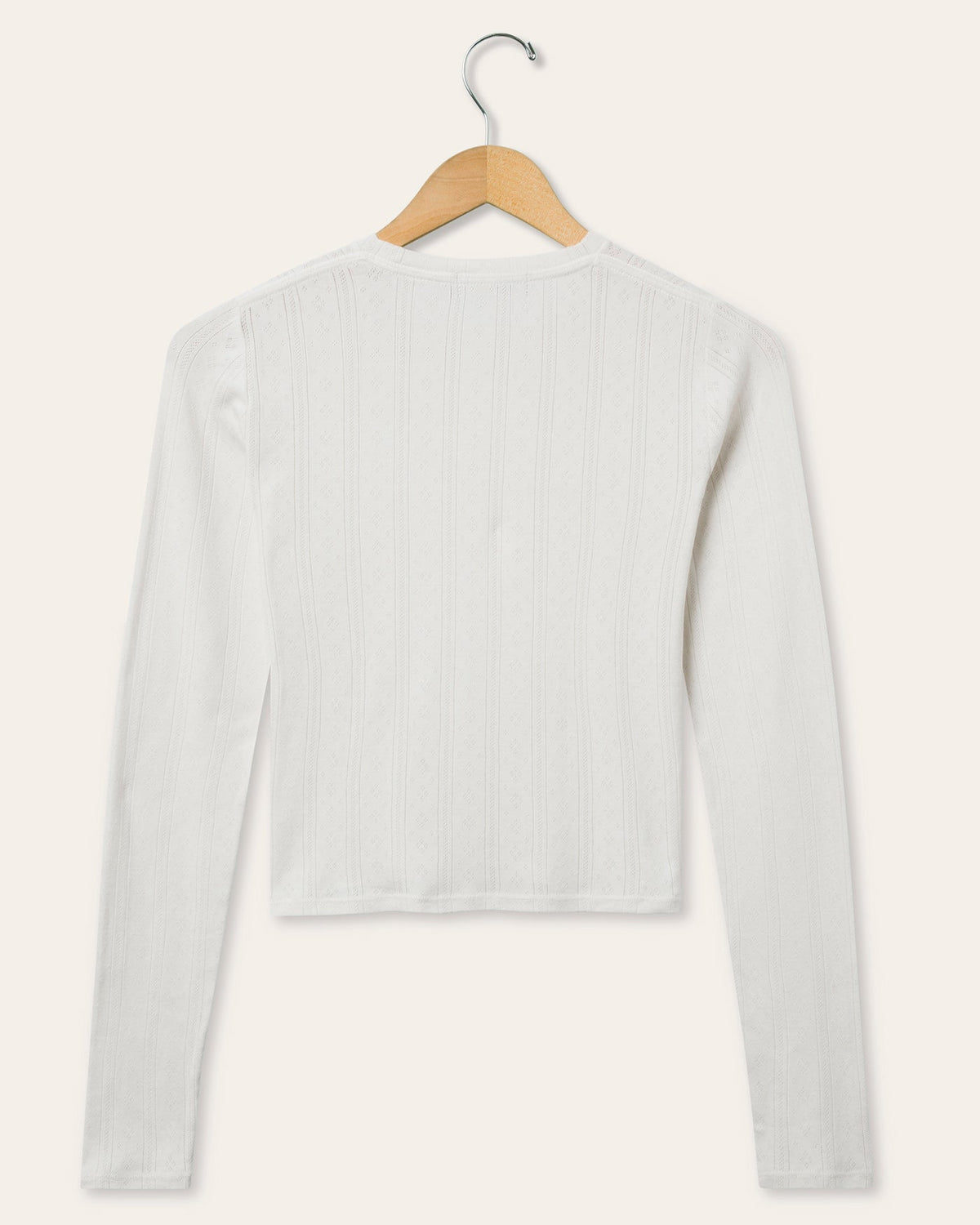 Women's Pointelle Knit Long Sleeve product image 3