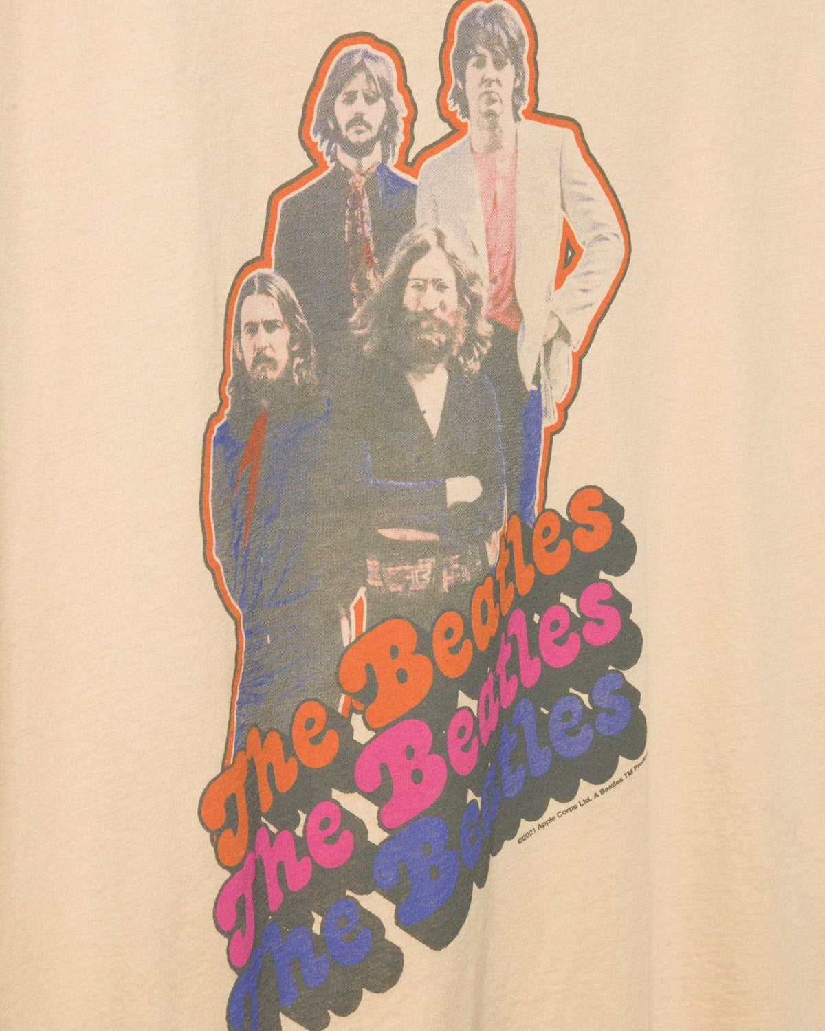 Women's The Beatles Group Pose Easy Tee product image 4