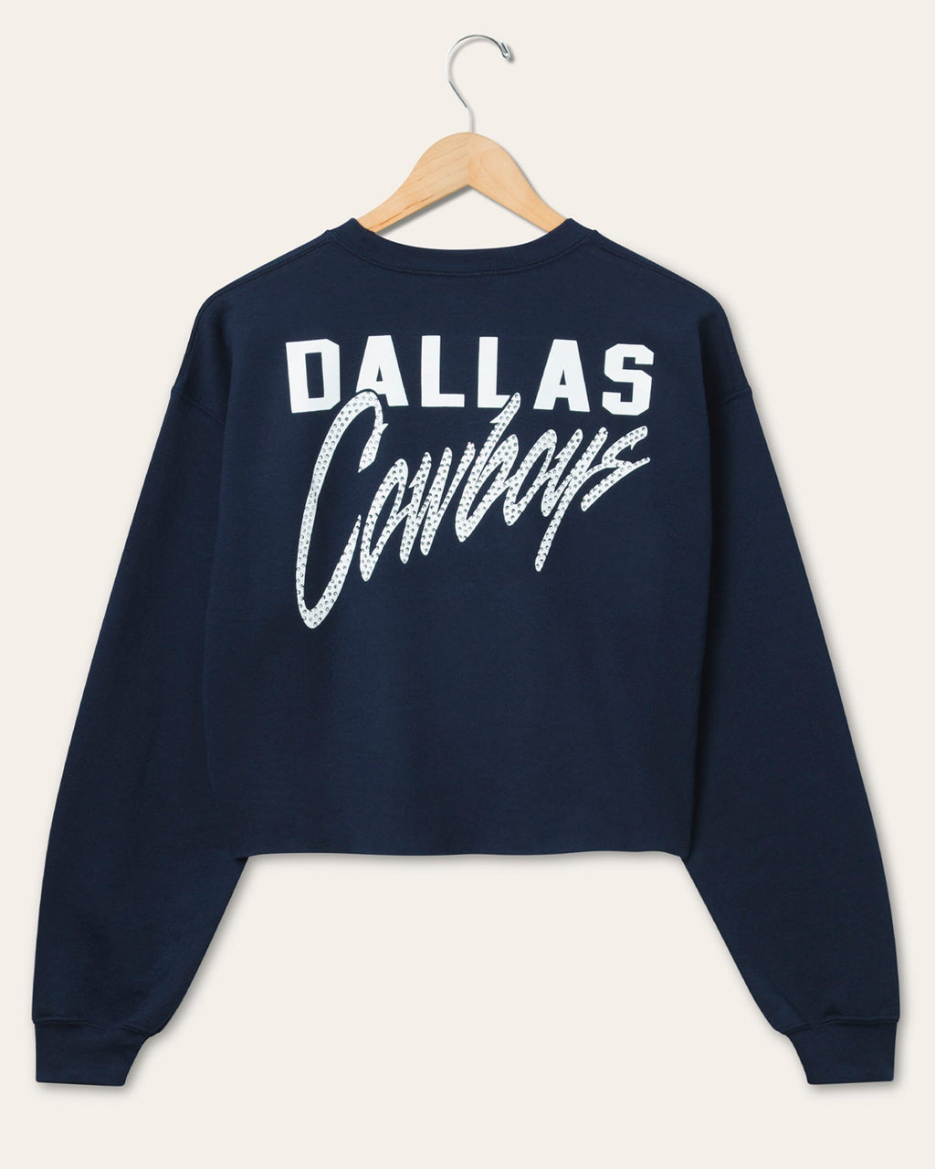Women's Dallas Cowboys Bling Flea Market Crop Fleece product image 2