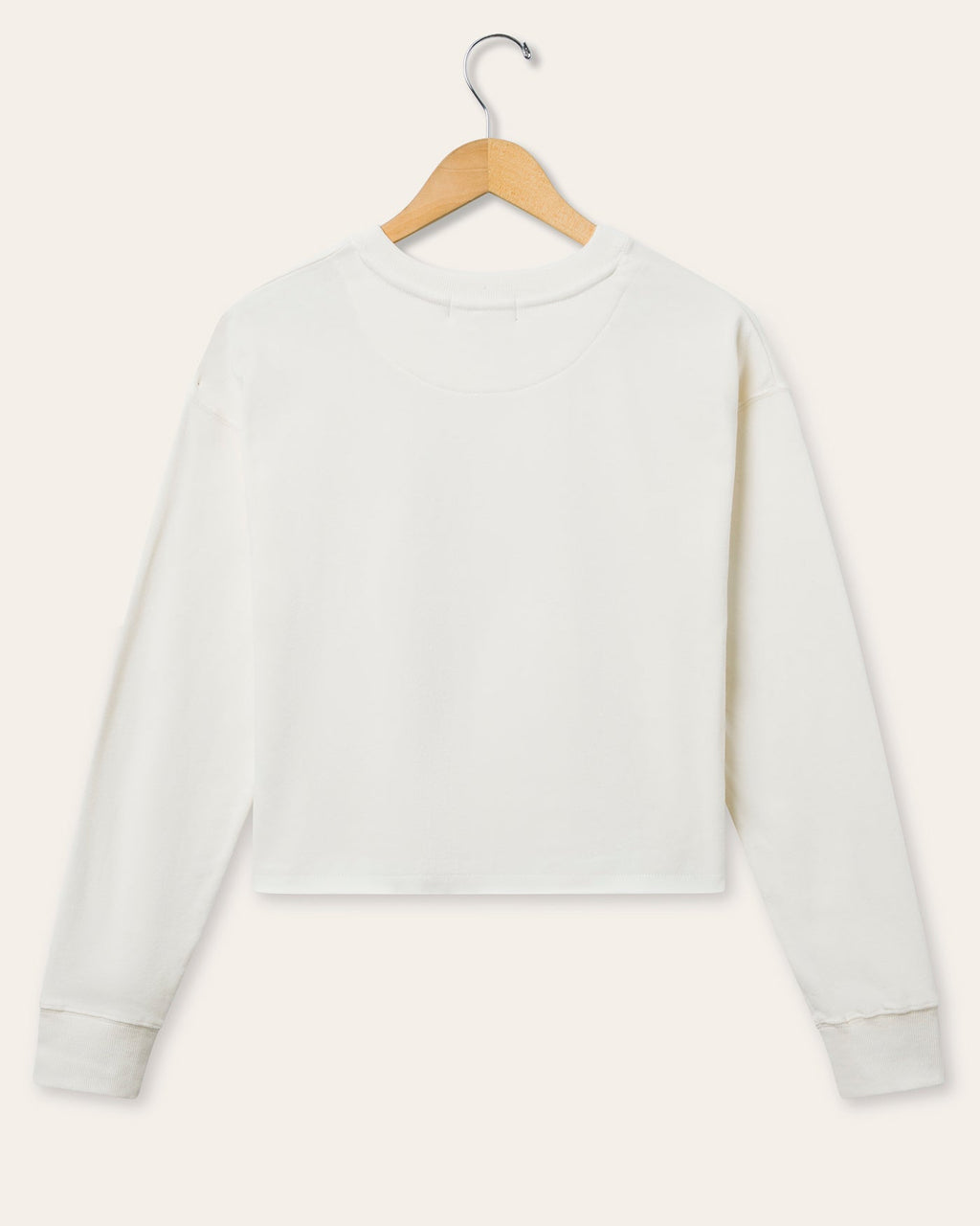 Women's Snowflake Mickey Crop Crew Fleece product image 2