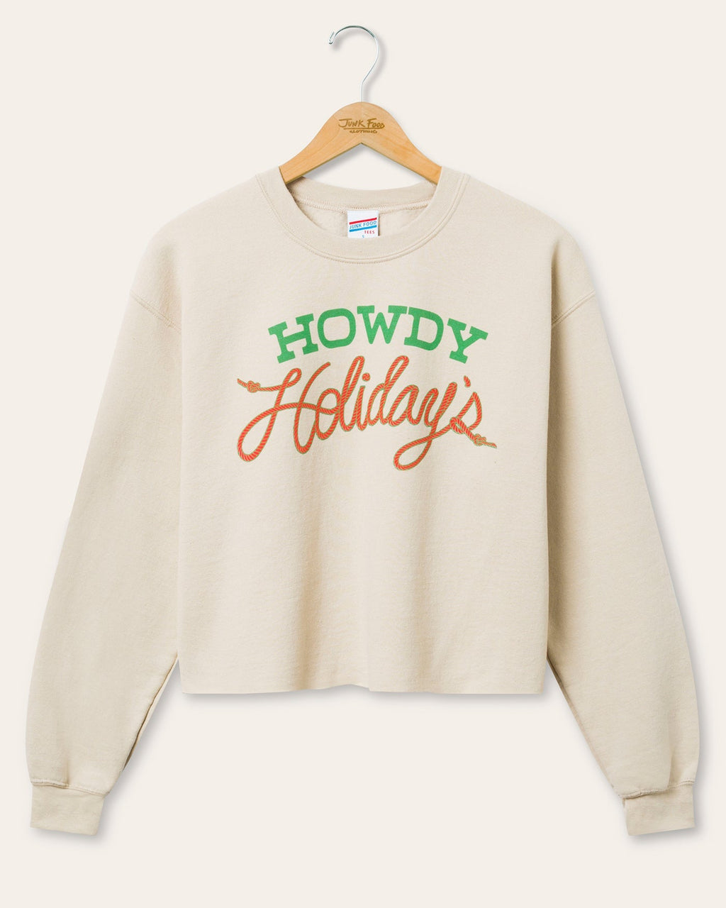 Women's Howdy Holiday's Flea Market Crop Fleece product image 1