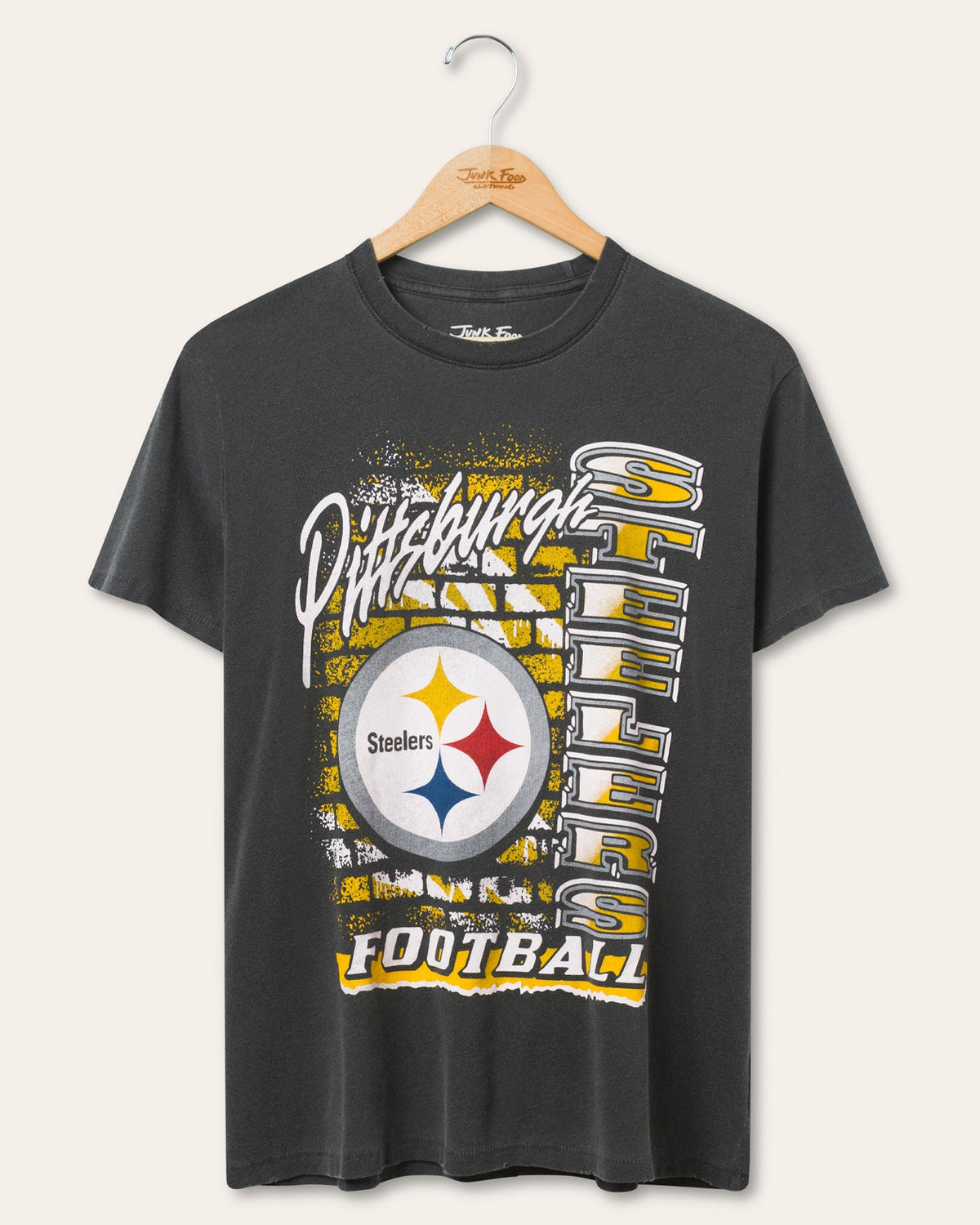 Women's Pittsburgh Steelers Brick Vintage Tee product image 1