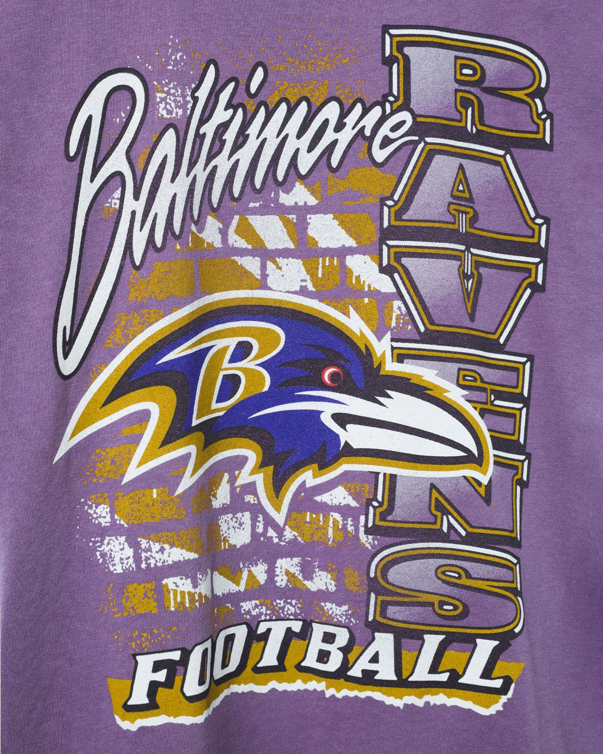 Women's Baltimore Ravens Brick Vintage Tee product image 5