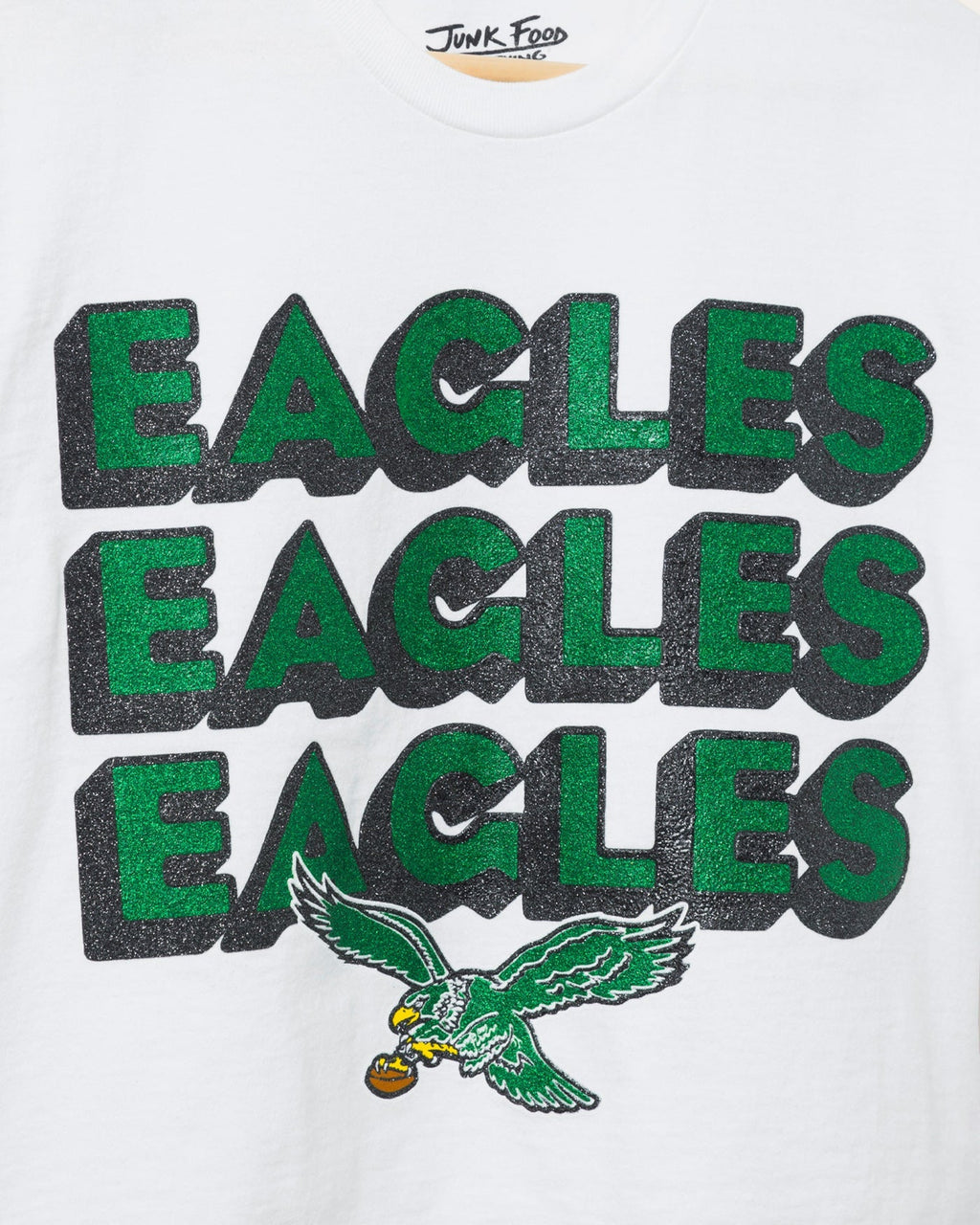 Women's Philadelphia Eagles Repeat Glitter Flea Market Crop product image 3