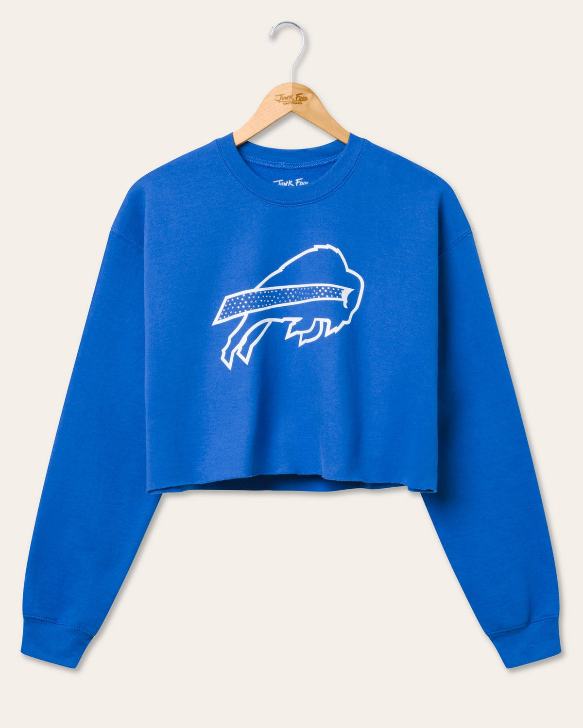 Women's Buffalo Bills Bling Flea Market Crop Fleece product image 1