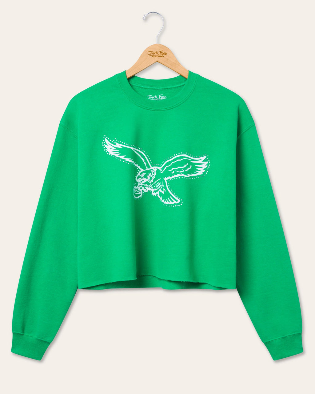 Women's Philadelphia Eagles Bling Flea Market Crop Fleece product image 1