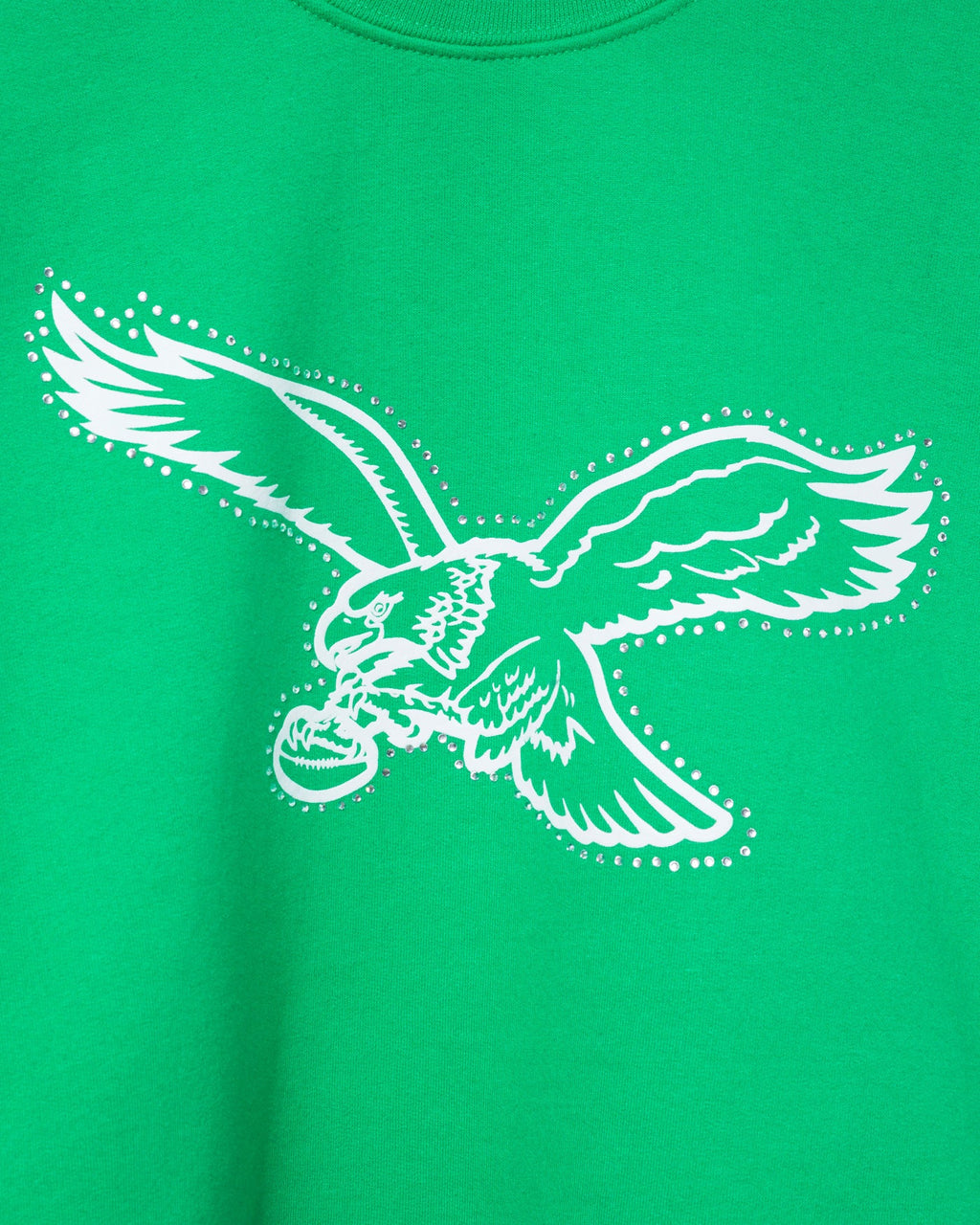 Women's Philadelphia Eagles Bling Flea Market Crop Fleece product image 7