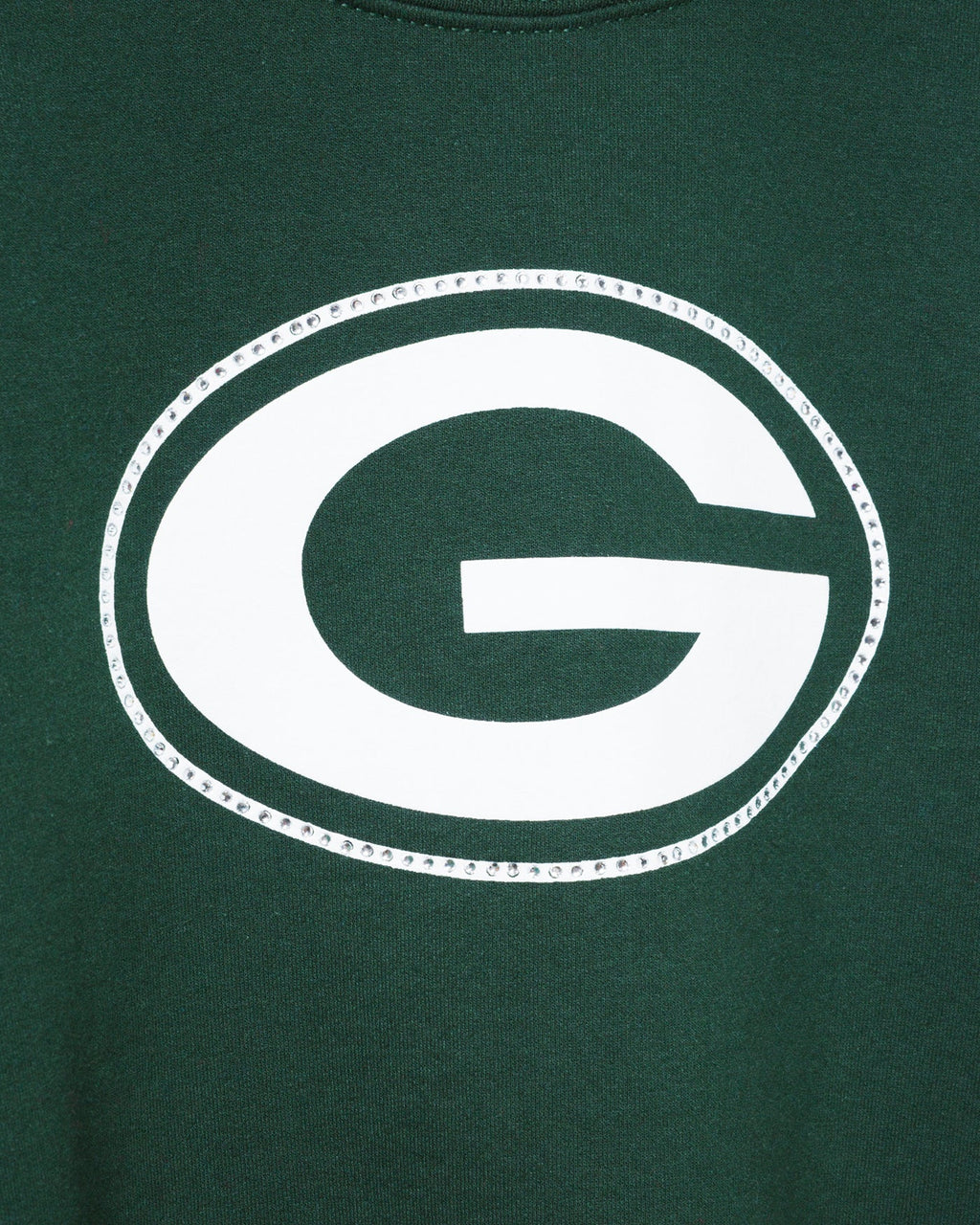Women's Green Bay Packers Bling Flea Market Crop Fleece product image 6
