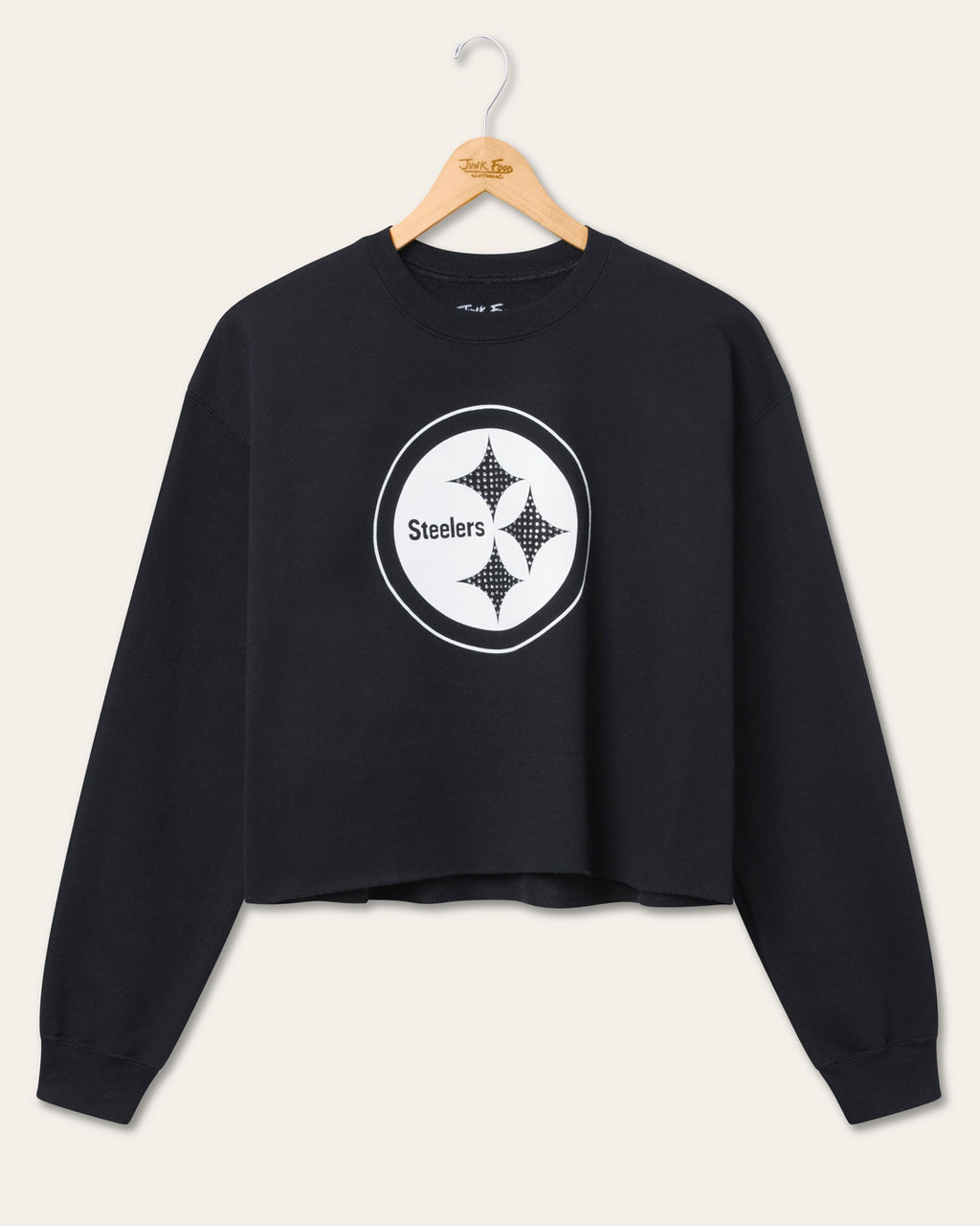 Women's Pittsburgh Steelers Bling Flea Market Crop Fleece product image 1