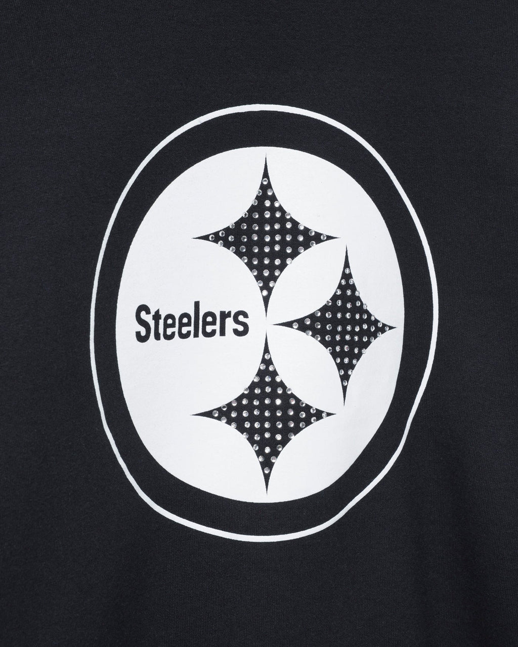 Women's Pittsburgh Steelers Bling Flea Market Crop Fleece product image 6