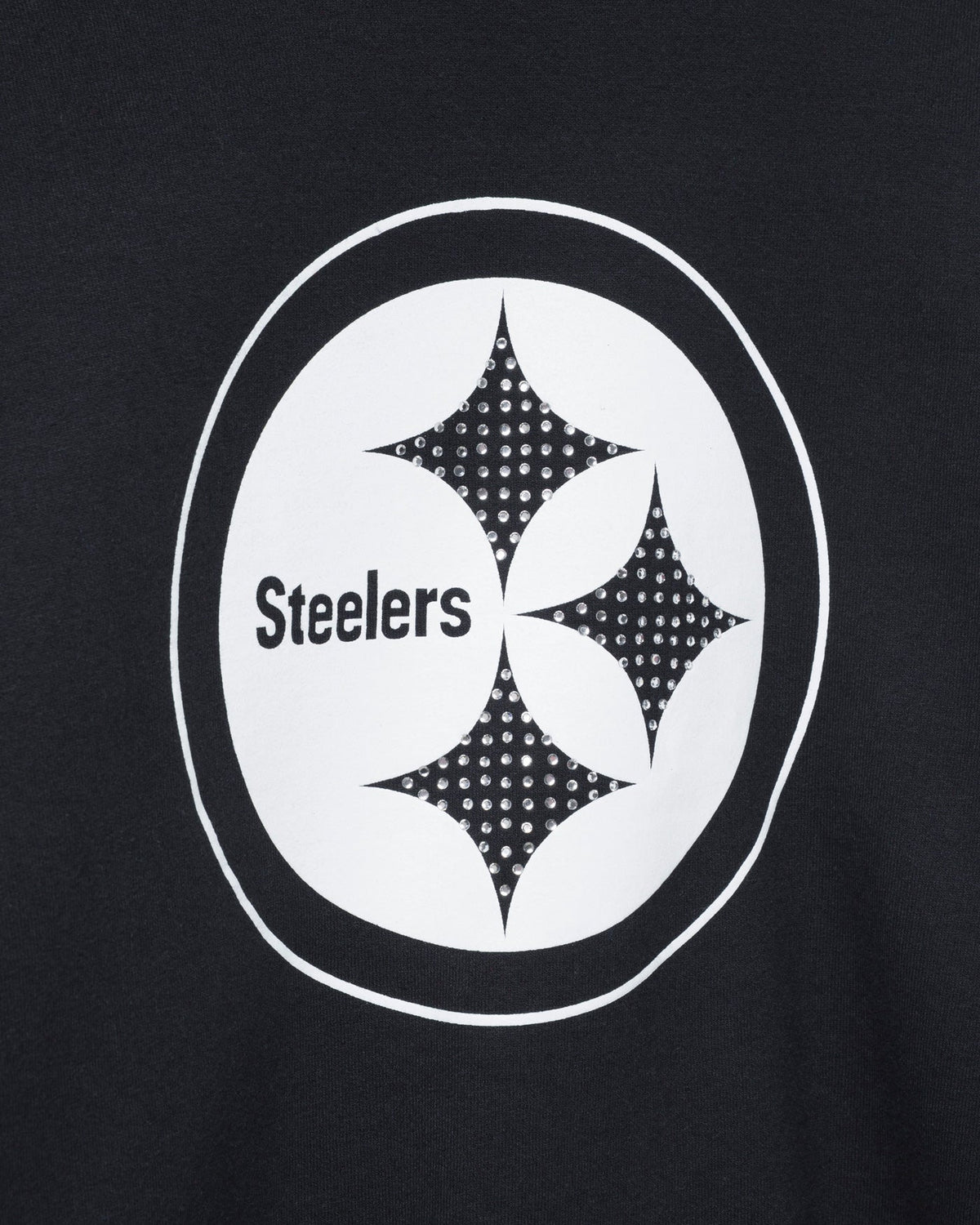 Women's Pittsburgh Steelers Bling Flea Market Crop Fleece product image 6