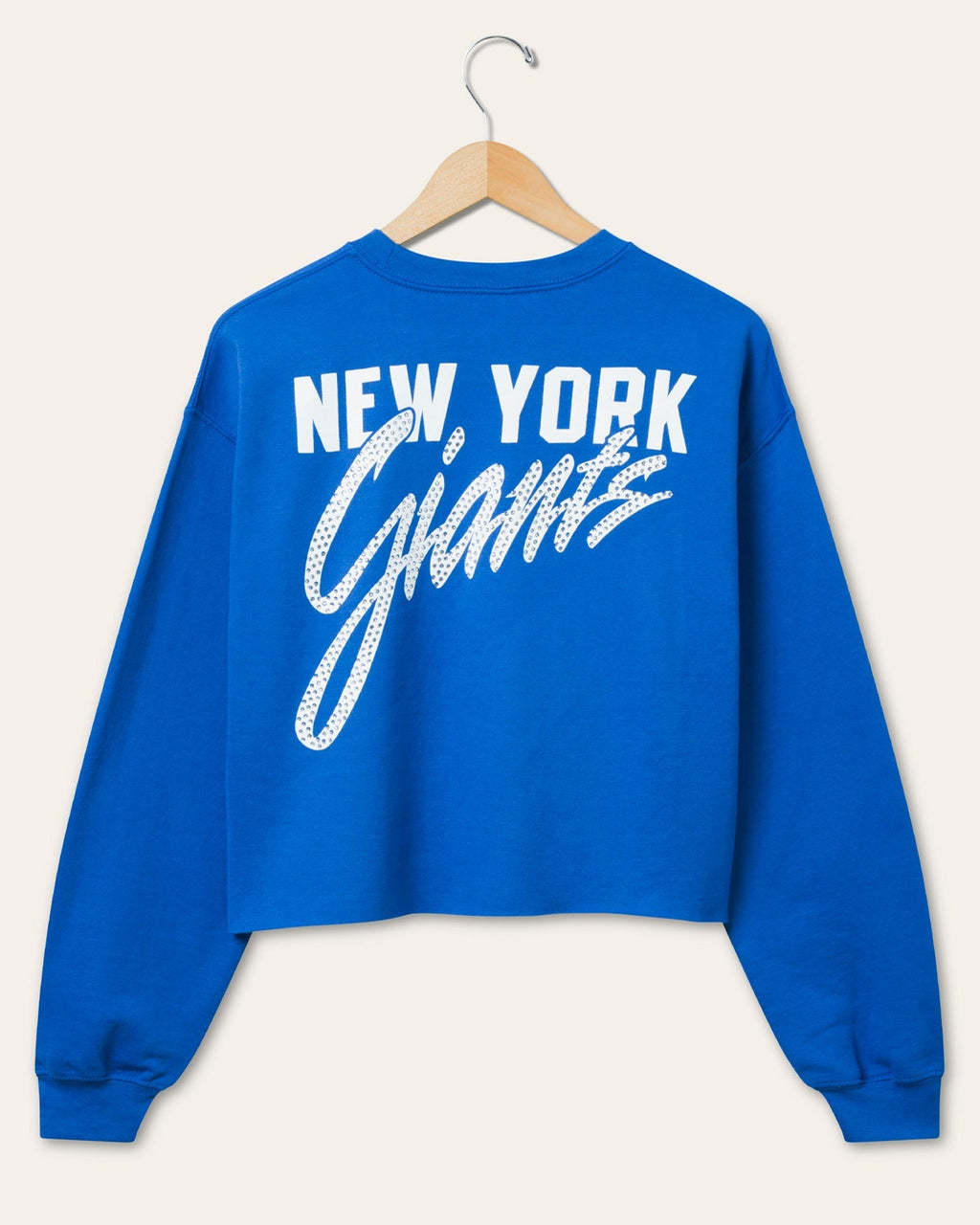 Women's New York Giants Bling Flea Market Crop Fleece product image 2