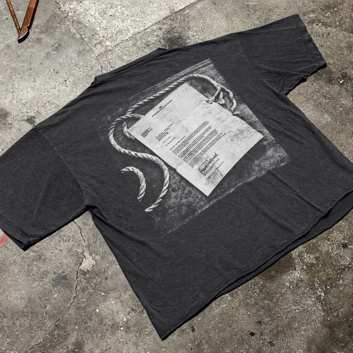 Insane Slayer 'Mandatory Suicide' 1988 Promo Vintage Washed product image 3