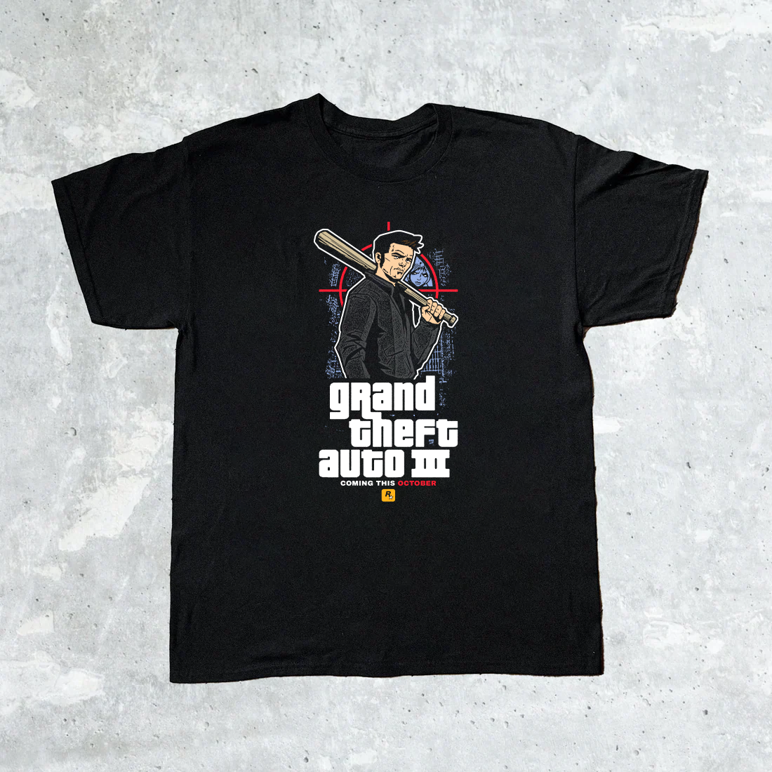 GTA 3 Promo Black Tee product image 1
