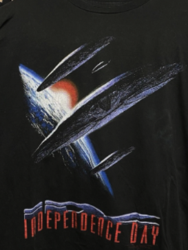 96 Independence Day Vintage Black T-Shirt product image 2
