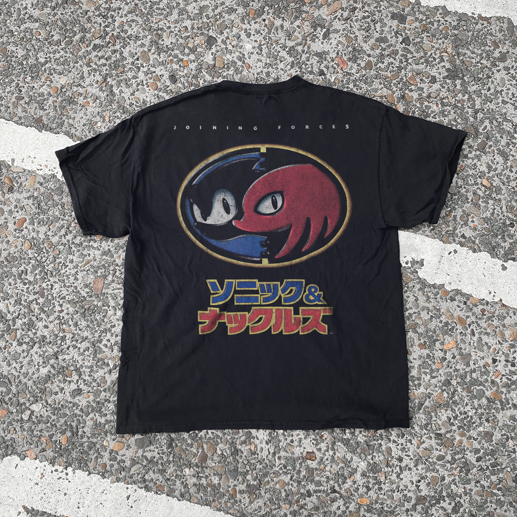 Rare 1994 Japanese 'Sonic & Knuckles' Vintage Black Washed product image 1