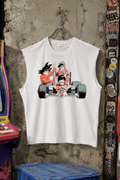 Dragon Ball X Marlboro White Cut Off Tee product image 1