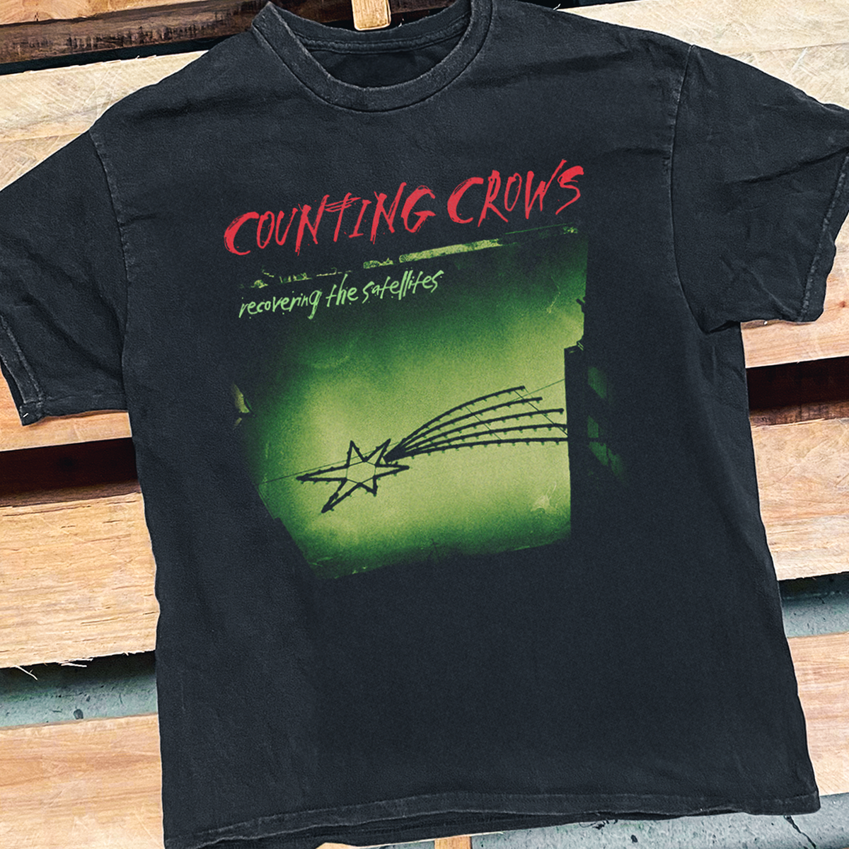 90s Counting Crowd 'Recovering the Satellites' Vintage product image 2