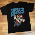 88 Super Mario Bros. 3 Nes Black T-Shirt product image 1