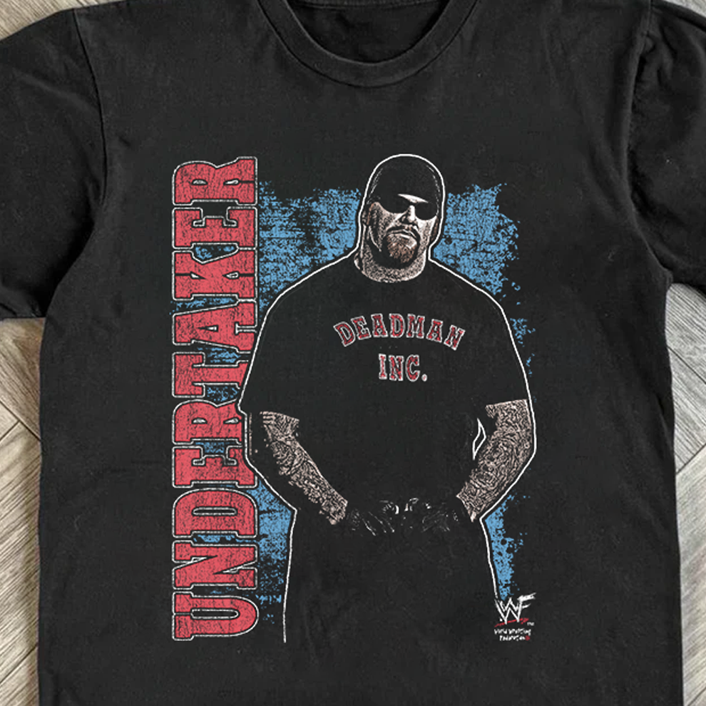 WWF Undertaker American Bad Ass Black Tee product image 2