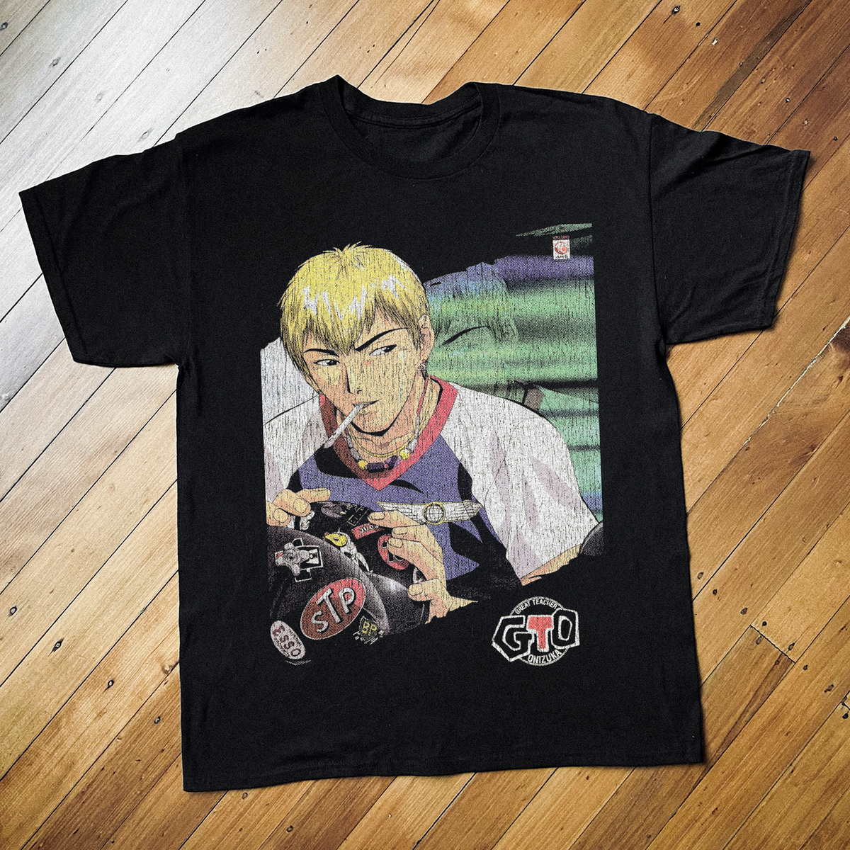 90s GTO 'Great Teacher Onizuka' Black Promo Tee product image 2